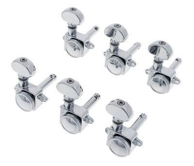 Grover Rotogrip 505FVC Chrome gitaros derinimo suktukai