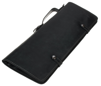 Zultan Leather Stick Bag Black būgnų lazdelių dėklas