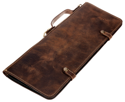 Zultan Leather Stick Bag Vintage būgnų lazdelių dėklas