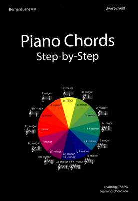 Learning Chords Piano Chords Step-By-Step fortepijono pažengusiųjų literatūra