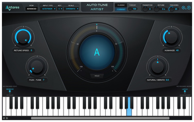Antares Auto-Tune Artist garso ir efektų priedas