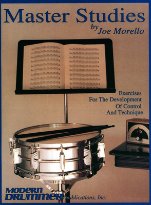 Modern Drummer Publications Master Studies 1 papildoma mušamųjų literatūra