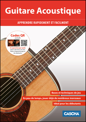 Cascha Guitare Acoustique Apprendre akustinės gitaros mokomoji literatūra