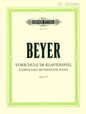 Edition Peters Vorschule im Klavierspiel fortepijono mokomoji literatūra  