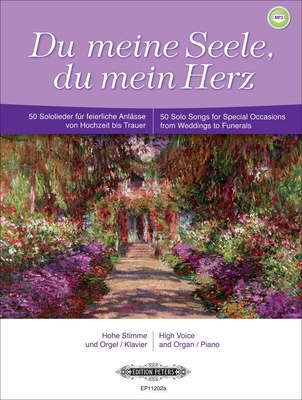 Edition Peters Du meine Seele, du mein Herz vokalinių natų leidinys