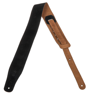 Levys Black Suede Strap 2,5" odinis diržas gitarai