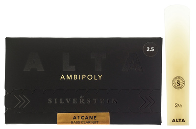 Silverstein Ambipoly Bass Clarinet 2.5 bosinio klarneto liežuvėlis