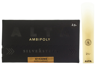 Silverstein Ambipoly Bass Clarinet 2.5+ bosinio klarneto liežuvėlis (prancūziško tipo)