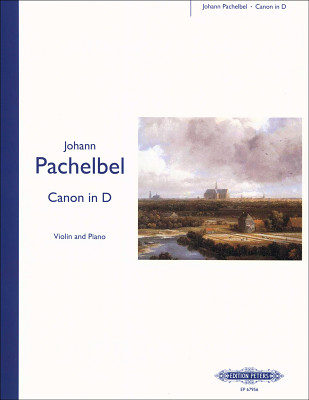 Edition Peters Pachelbel Kanon D-Dur smuiko natos