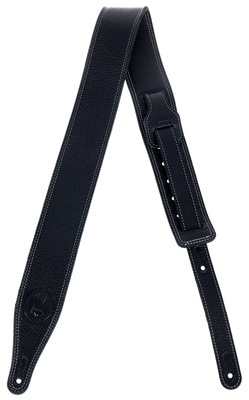 Levys Soft Leather Strap 2,5" BK odinis gitaros diržas