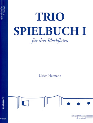 Heinrichshofen Verlag Trio-Spielbuch 1 blokflautas nošu grāmata