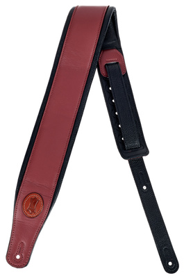 Levys Pad. Garm. Leather Strap 3"BRG odinis diržas gitarai
