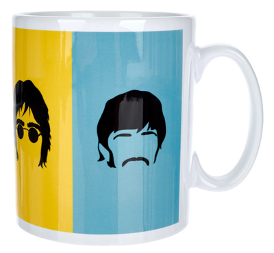 Beatles Blue And Yellow Mug