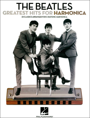 Hal Leonard Beatles Greatest Harmonica dainynas lūpinei armonikėlei