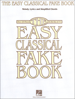 Hal Leonard The Easy Classical Fake Book improvizacinė literatūra