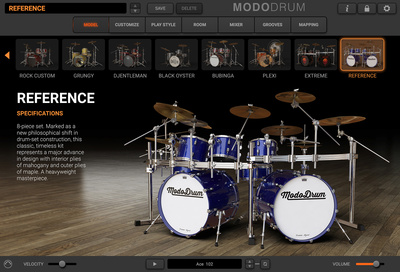 IK Multimedia Modo Drum virtualus būgnų instrumentas
