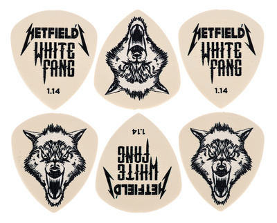 Dunlop Hetfield's WH Fang Cust. Flow mediatoriaus singatūra