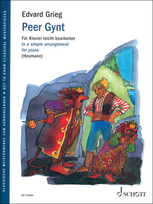Schott Grieg Peer Gynt Klavier fortepijono literatūra