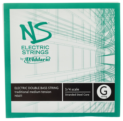 Daddario NS611 elektrinio kontraboso styga G