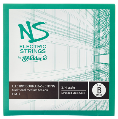 Daddario NS616 elektrinė kontraboso styga Low B