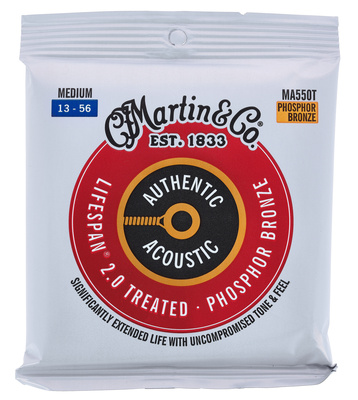Martin Guitars MA550T Authentic Treated dengtos akustinės gitaros stygos  