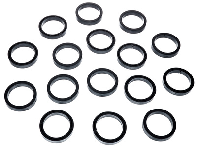 Stairville Snap Protector Ring Bk 16pcs