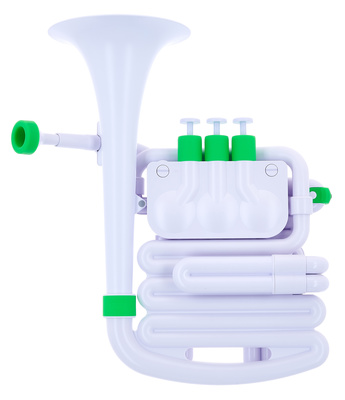 Nuvo jHorn white-green pučiamasis instrumentas