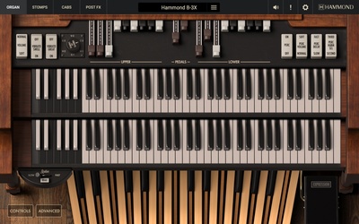 IK Multimedia Hammond B-3X virtualus instrumentas  