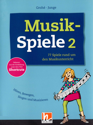 Helbling Verlag Musikspiele 2 mokomoji muzikos medžiaga vaikams