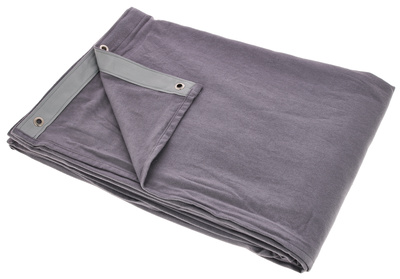 Stairville Curtain 300g/m² 5.0x3.0m DGr