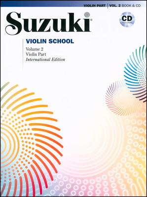 Alfred Music Publishing Suzuki Violin School 2 + CD smuiko mokomoji literatūra