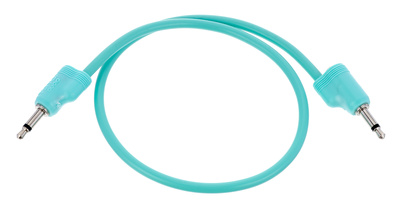 Tiptop Audio Stackcable Cyan 40 cm modulinio sintezatoriaus kabelis