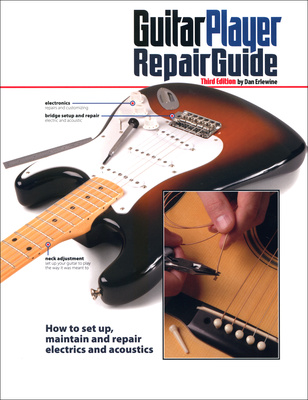Backbeat Books The Guitar Player Repair Guide gitarų priežiūros vadovas