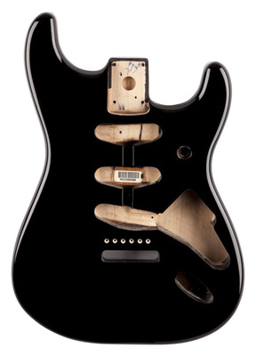 Fender Body Alder Strat VIN BR BLK elektrinės gitaros korpusas