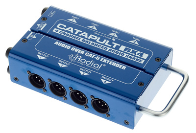 Radial Engineering Catapult RX4 Cat skirstytuvas ir adapteris