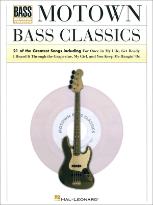 Hal Leonard Motown Bass Classics bosinės gitaros tabulatūra