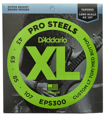 Daddario EPS300 ProSteel pavienė bosinės gitaros styga