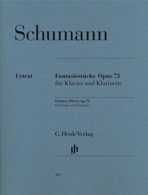 Henle Verlag Schumann Fantasiestücke klarneto literatūra