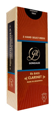 Gonzalez RC Bass Clarinet 3.0 bosinio klarneto liežuvėliai