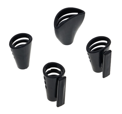 Hide-a-mic COS-11 Lav.-Clip Set Black