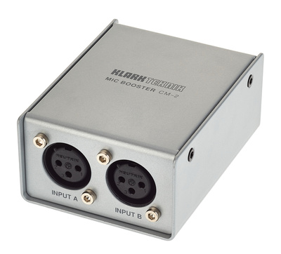 Klark Teknik Mic Booster CM-2 mikrofono stiprintuvas