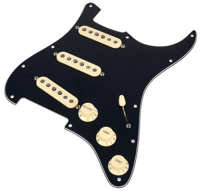 Fender Pre-Wired ST Pickguard 69 BK viengubo vijimo elektrinės gitaros garso nuėmėjas