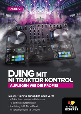 Tutorial Experts DJing mit NI Traktor Kontrol studijos mokomasis vaizdo įrašas
