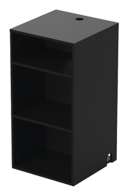 Glorious Modular Mix Rack Black laikmenų dėklas