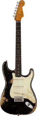 Fender 60 Strat ABLK Heavy Relic elektrinė gitara