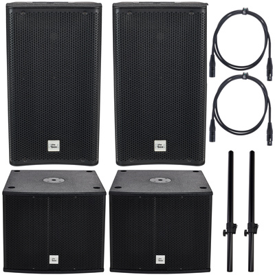 the box pro Achat 112 Sub A & DSP108 vokalo ir kalbos garso sistema