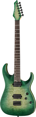 Harley Benton Amarok-BT EGNT Quilted Burst baritoninė gitara