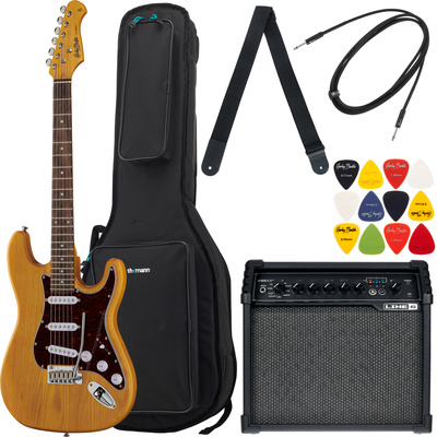 Brümmer ST-90SA elektrinės gitaros komplektas