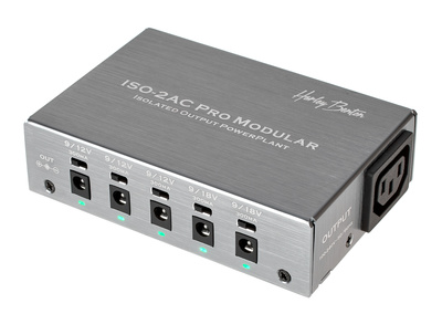 Harley Benton PowerPlant ISO-2AC Pro Modular gitaros efektų maitinimo šaltinis