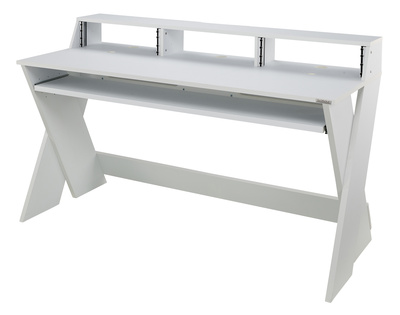 Glorious Sound Desk Pro white studijos stalas
